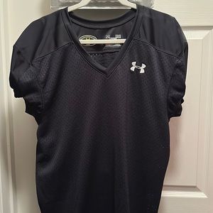 Under Armour Men's Medium Loose Practice Football Jersey Black